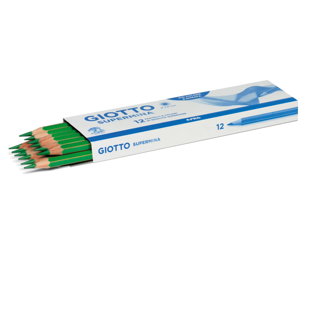 PASTELLO SUPERMINA GIOTTO VERDE PZ.12