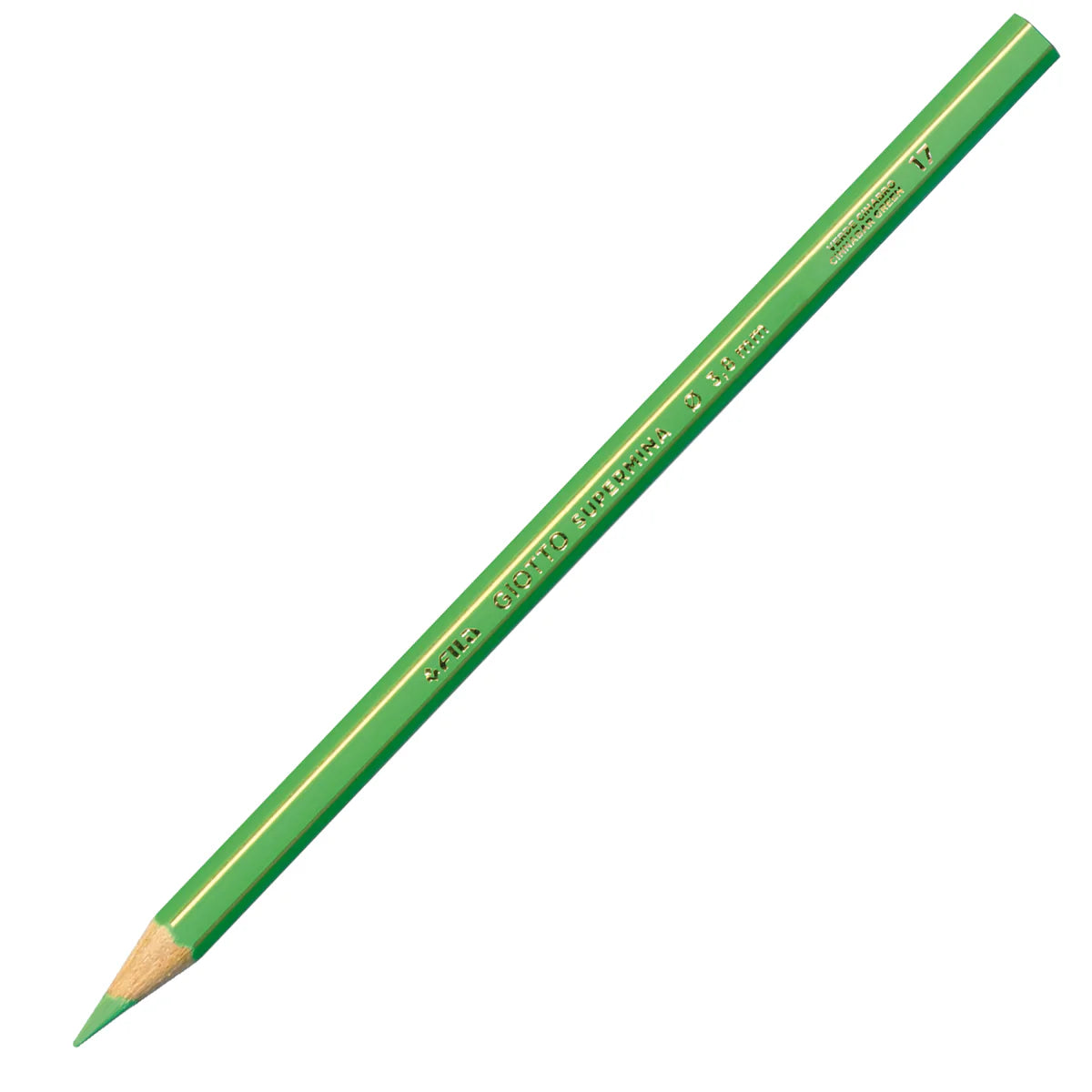 PASTELLO SUPERMINA GIOTTO VERDE CINABRO PZ.12