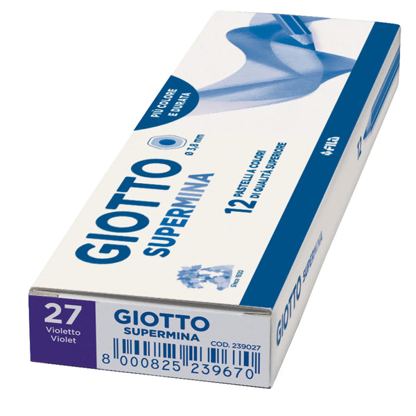 PASTELLO SUPERMINA GIOTTO VIOLETTO PZ.12