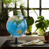 Globo Geografico Diametro Cm. 30 Illuminato