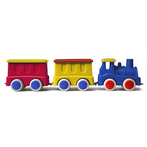 Go-Go - Locomotiva + 2 Vagoni - Colori Assortiti