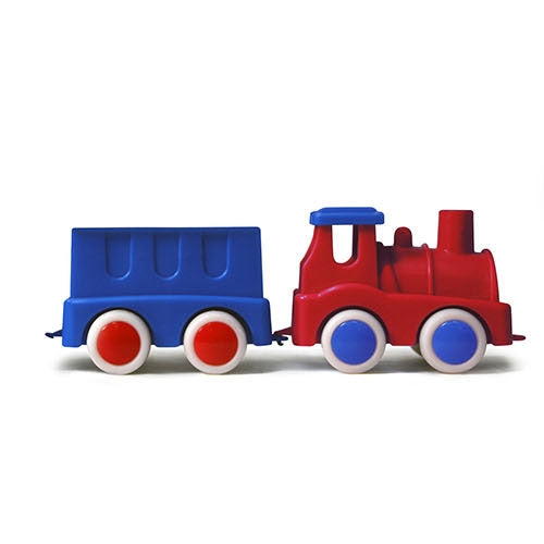 Go-Go - Locomotiva + 1 Vagone - Colori Assortiti