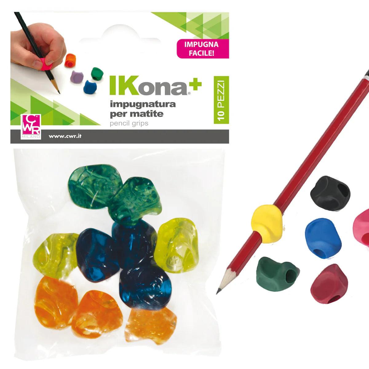 IMPUGNATURA PER MATITE - SET 10 PZ.