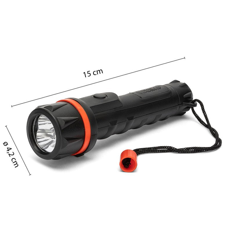 Torcia In Gomma Led 2AA Immagine secondaria del prodotto