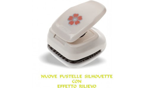 FUSTELLA CON RILIEVO MM.25 SAGOMA FIORE