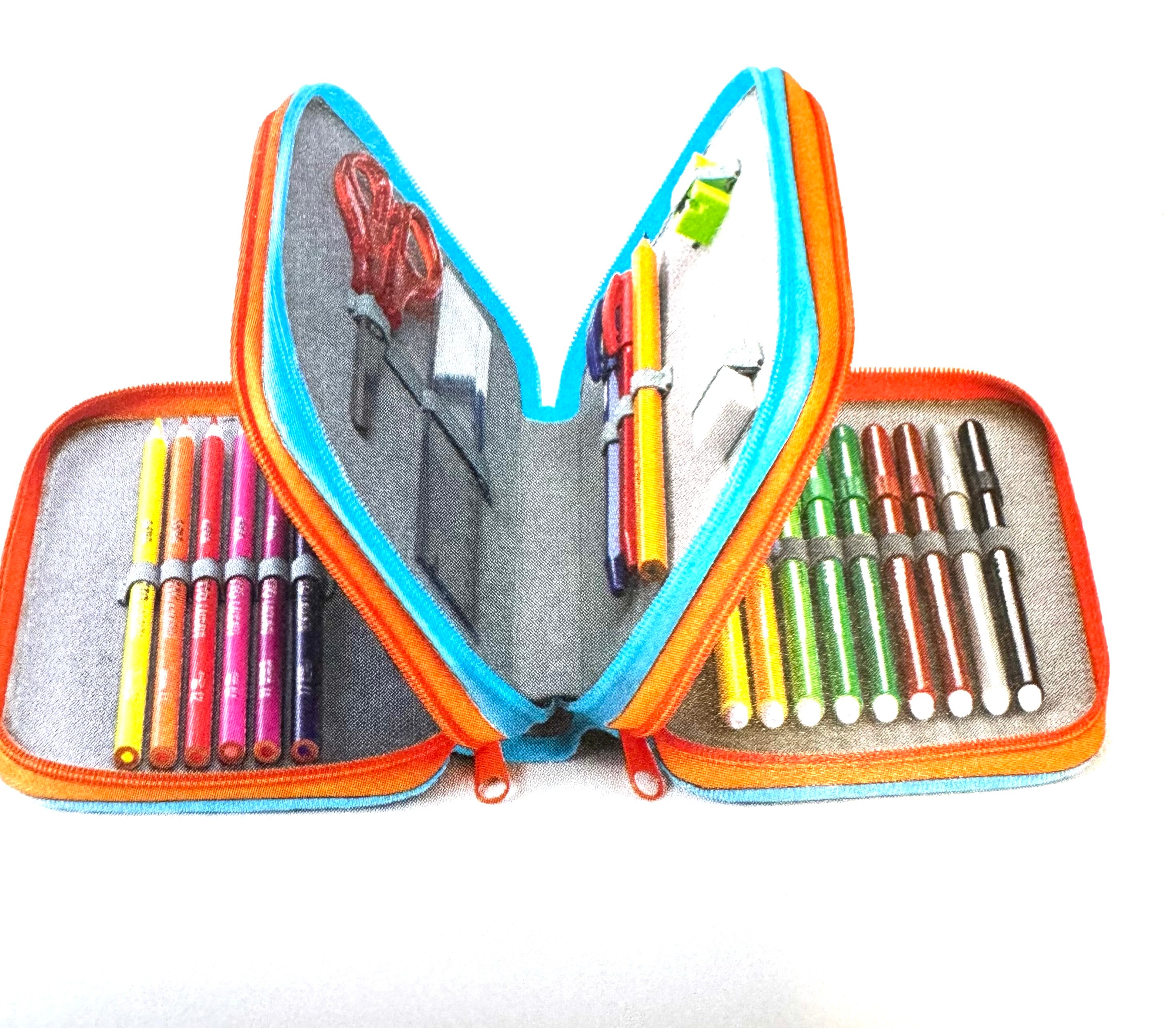 ASTUCCIO 3 ZIP PIENO ARTY MONSTER