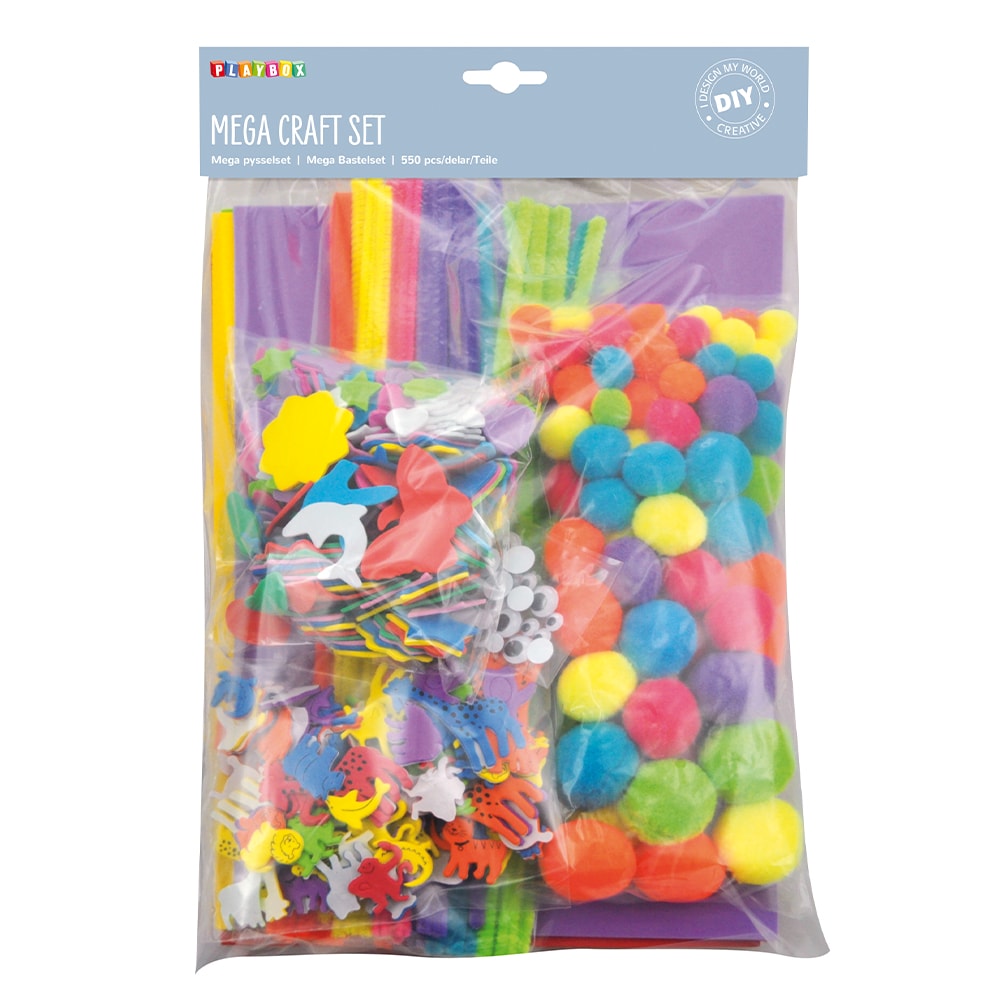 CRAFT SET CREATIVO - 550 PEZZI