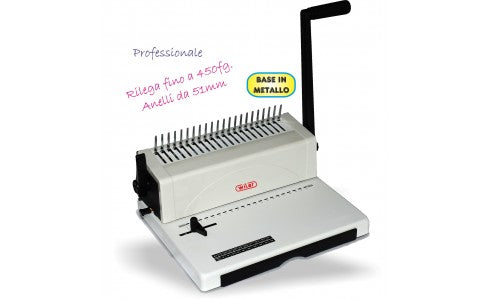 RILEGATORE ASPIRALE PROFESSIONALE  MAX 450 FG.