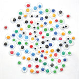 OCCHI MOBILI ADESIVI IRIDI COLORATE - SET PZ.600 C