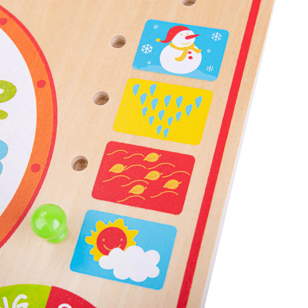 Impara L' Inglese Calendario E Orologio