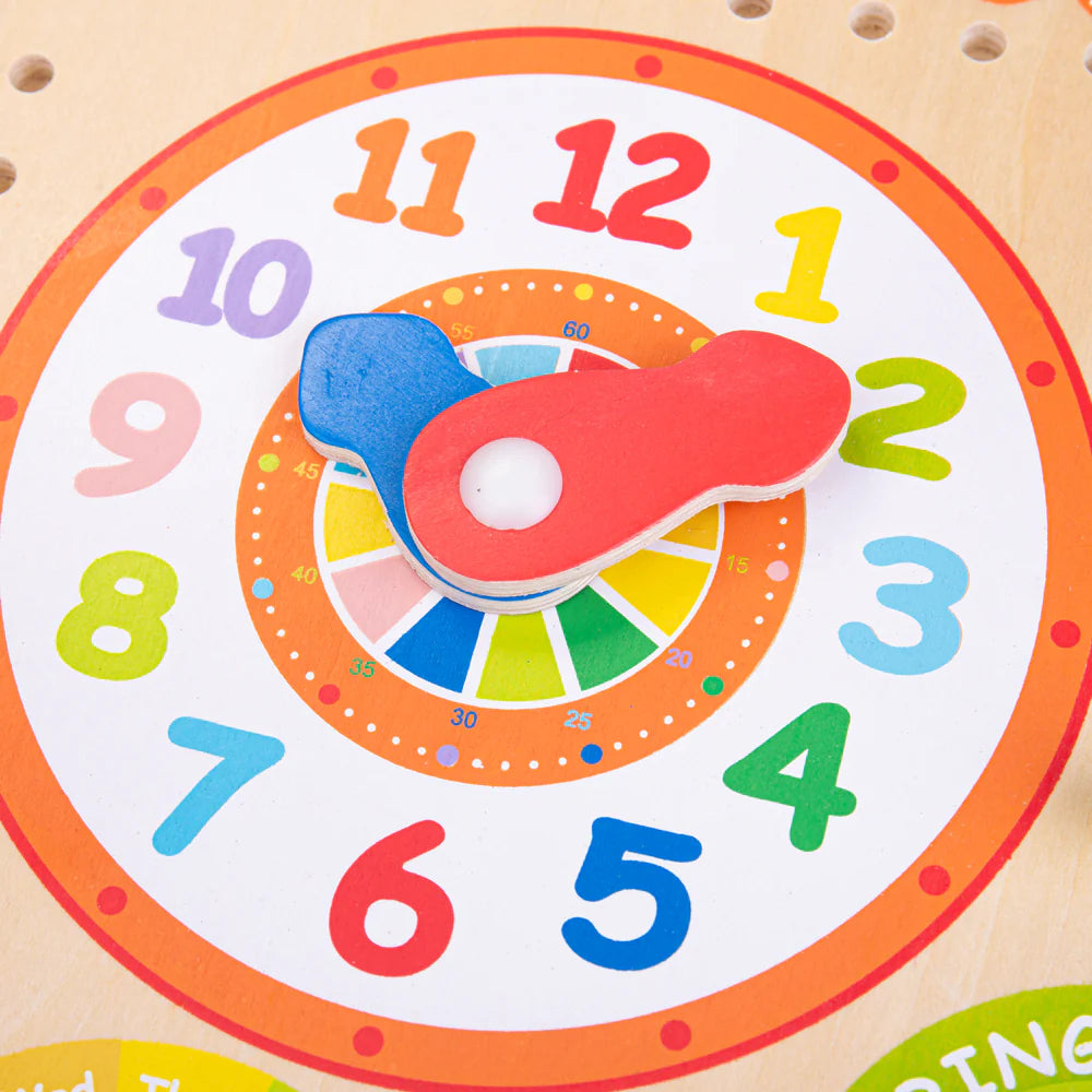 Impara L' Inglese Calendario E Orologio