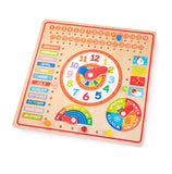Impara L' Inglese Calendario E Orologio