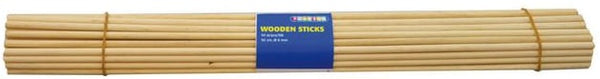 BASTONCINI LEGNO MM. 400X4 - SET PZ. 50