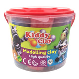KIDDY CLAY - PLASTILINA GR.500 - 7 COLORI + ACCESS