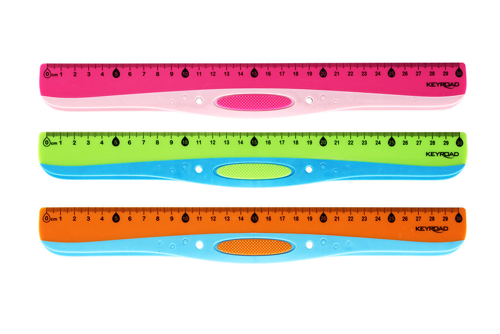 RIGHELLO SOFT GRIP CM.30 - IN BLISTER