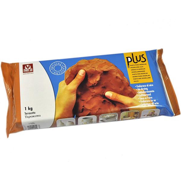PASTA X MODELLARE - PANETTO KG.1 - TERRACOTTA Immagine principale del prodotto
