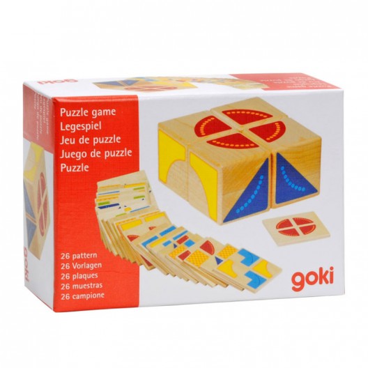 Cubo Delle Combinazioni In Legno - 30 Pezzi