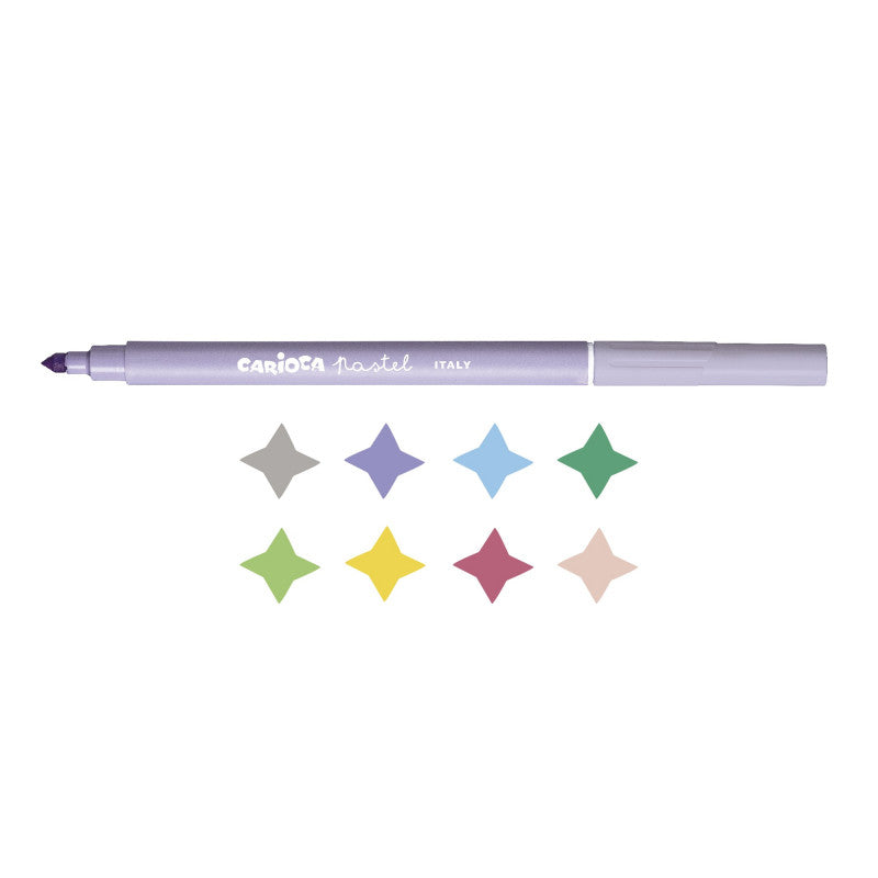 PENNARELLI P.FINE CARIOCA PASTEL /8