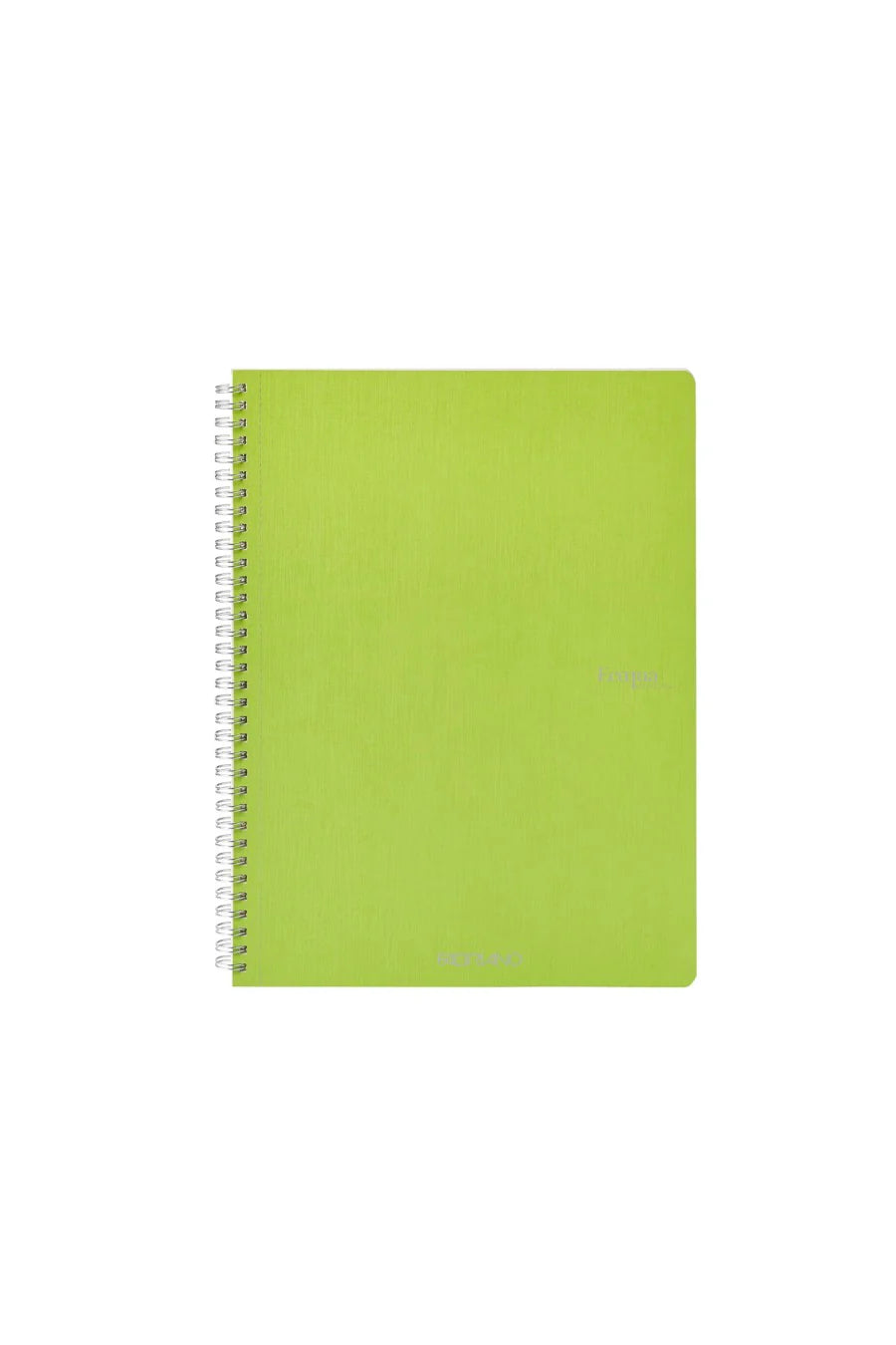 QUADERNO C/SPIRALE A4 ECOQUA QUADRETT. 0.5MM LIME
