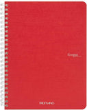 QUADERNO C/SPIRALE ECOQUA A5 1RIG CARTONATO LAMPONE
