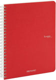 QUADERNO C/SPIRALE ECOQUA A5 1RIG CARTONATO LAMPONE