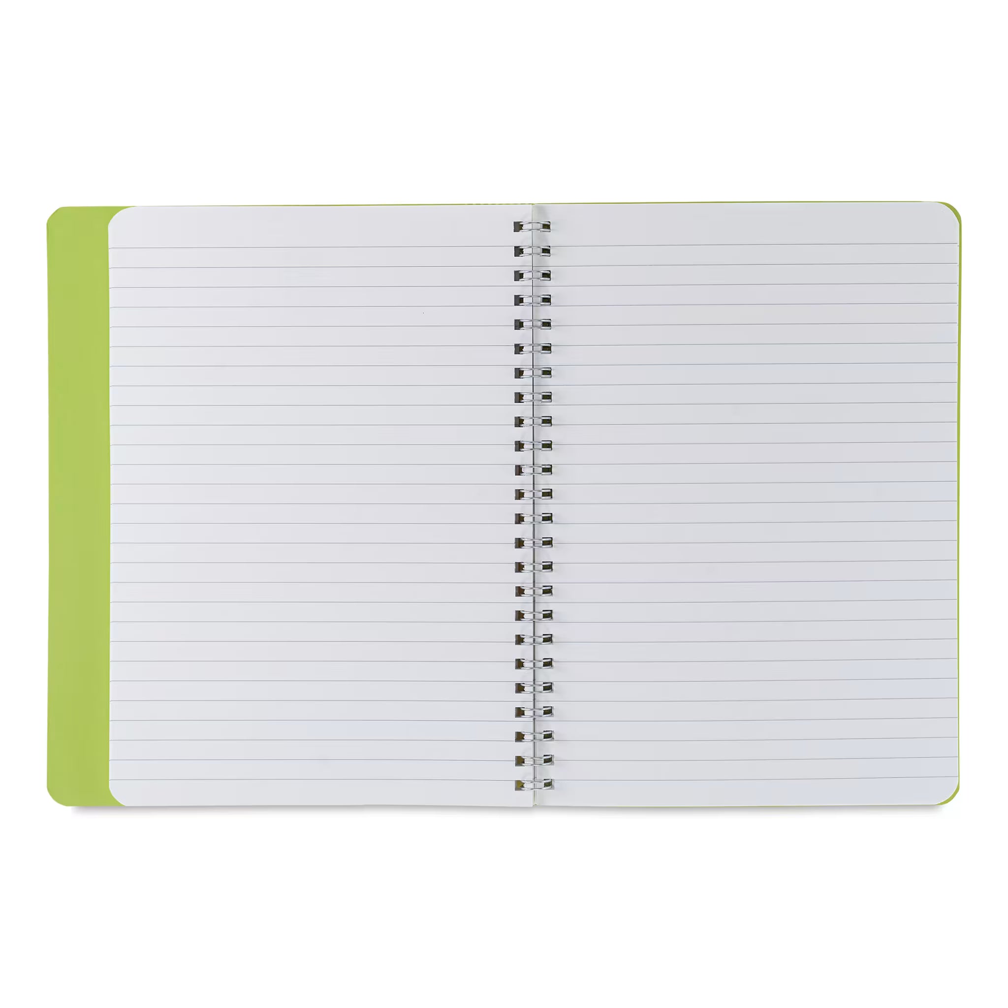 TACCUINO ECOQUA PLUS C/SPIRALE ED ELASTICO A5 1 RIGO LIME