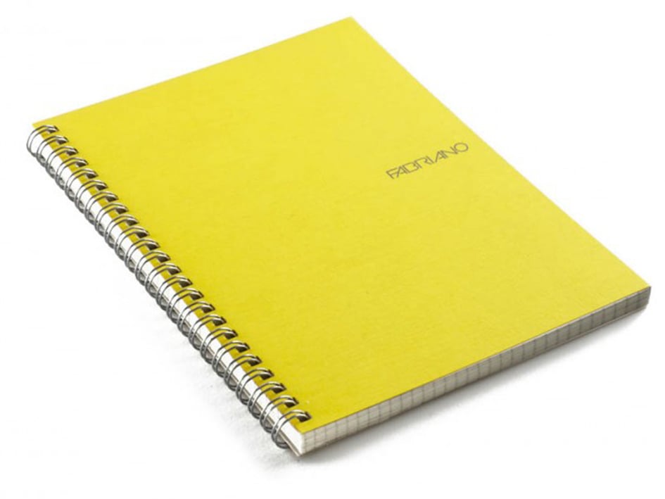 QUADERNO ECOQUA FABRIANO SP.1R COPERTINA LIMONE