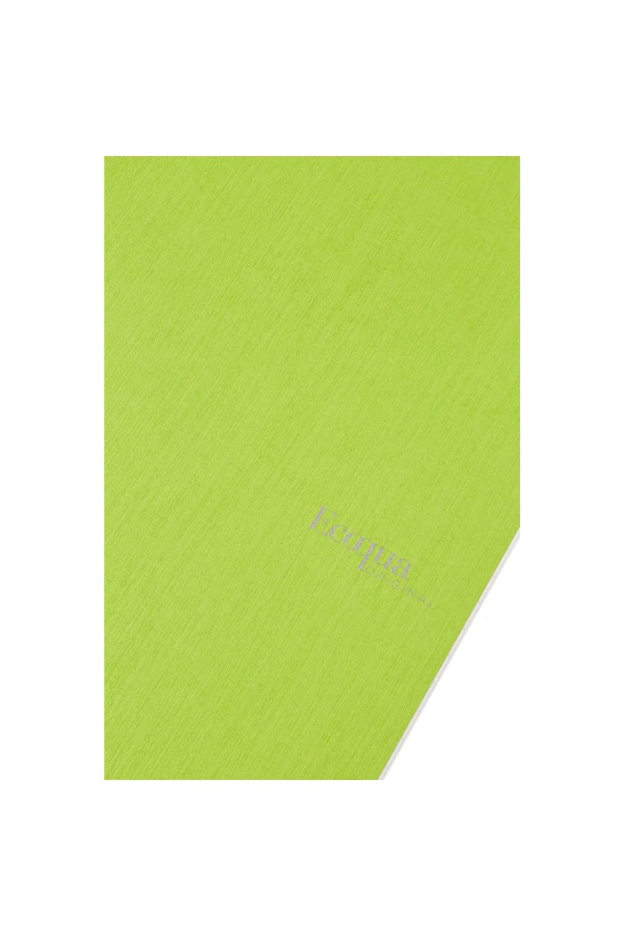 QUADERNO C/SPIRALE A4 ECOQUA QUADRETT. 0.5MM LIME