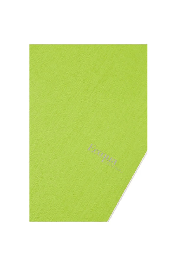 QUADERNO C/SPIRALE A4 ECOQUA QUADRETT. 0.5MM LIME