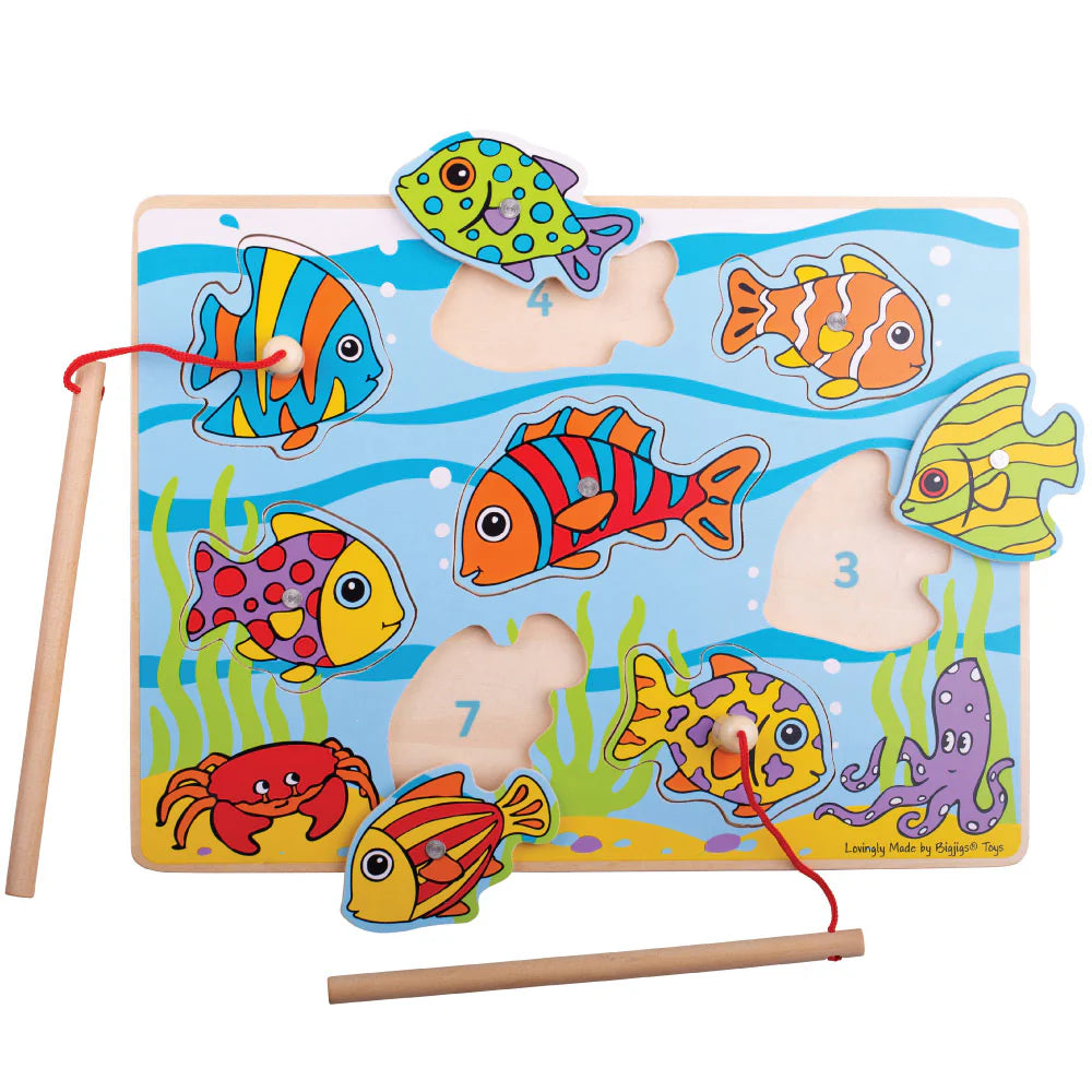 Puzzle Con Magnete Pesci