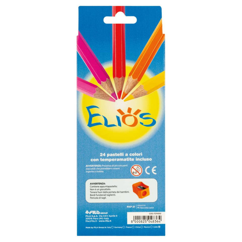 MATITE GIOTTO ELIOS 24 COLORI