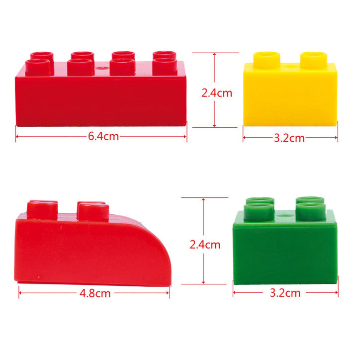 Mattoncini Compatibili Midi - Bauletto 220 Pezzi