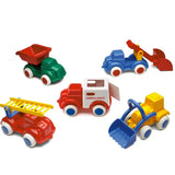 Mezzi Attrezzati Assortiti Cm 14 - Set 4 Pezzi