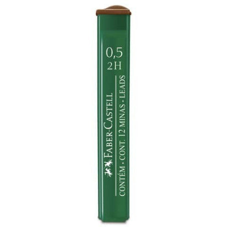 MINE FABER CASTELL POLYMER 0.5MM  CF.12 2H