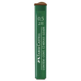 MINE FABER CASTELL POLYMER 0.5MM  CF.12 2H