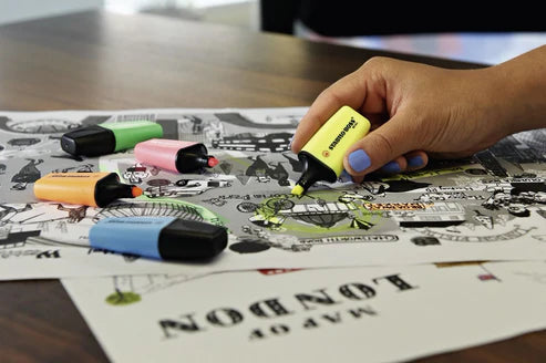 EVIDENZIATORE STABILO BOSS MINI BLU