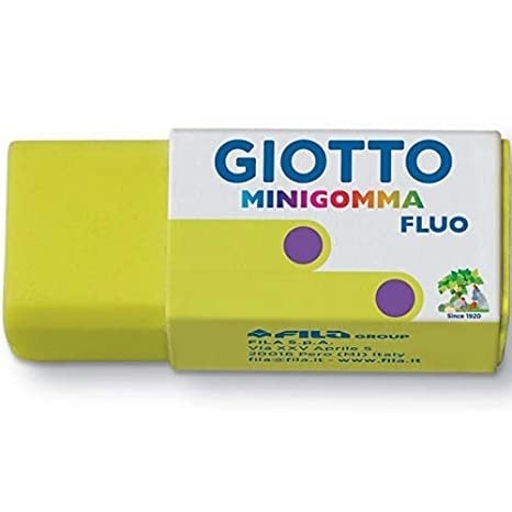 GOMMA GIOTTO MINIGOMMA GIALLO