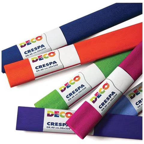 CARTA CRESPA GR.40 - CONF.30 ROTOLI CM.250X50 - AS
