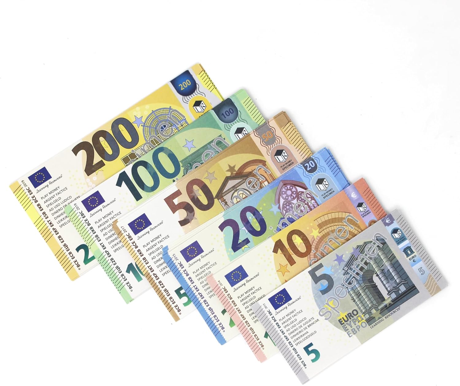 Banconote Euro - Scatole 144 Pezzi Assortiti