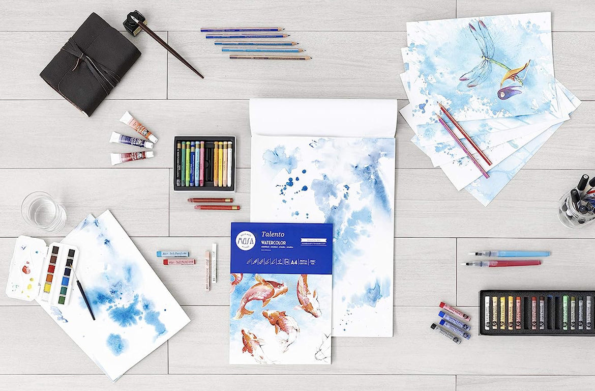 TALENTO - ACQUERELLO BLOCCO 10 FG. 300 GR. - CM.29X42