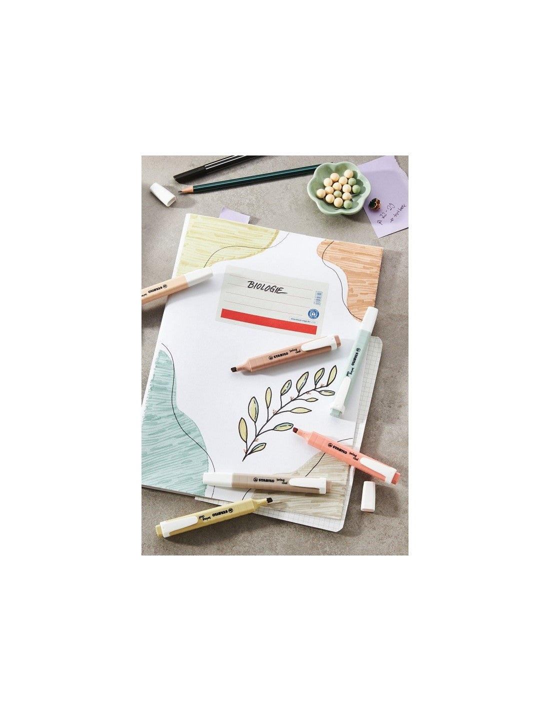 EVIDENZIATORE STABILO SWING COOL NATURECOLORS MUD GREEN