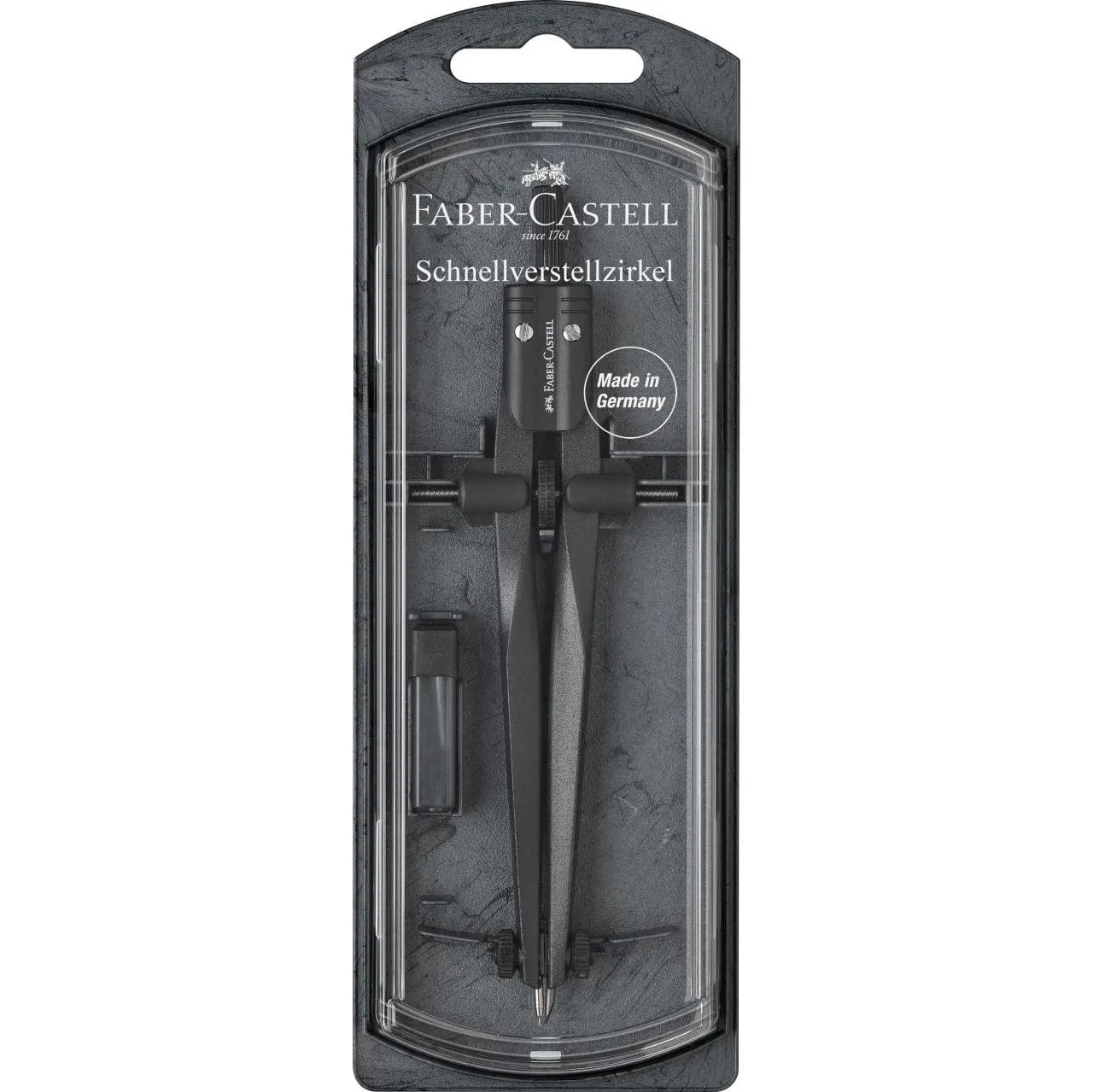 COMPASSO BALAUSTRONE QUICK STREAM NERO FABER-CASTELL