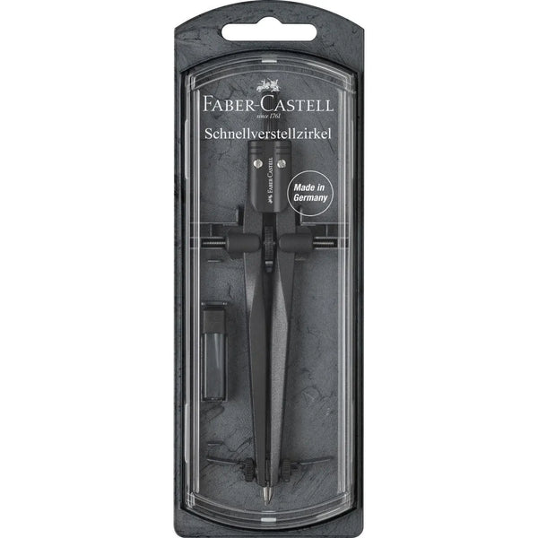 COMPASSO BALAUSTRONE QUICK STREAM NERO FABER-CASTELL