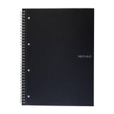 QUADERNO ECOQUA FABRIANO SP.1R.COPERTINA NERO