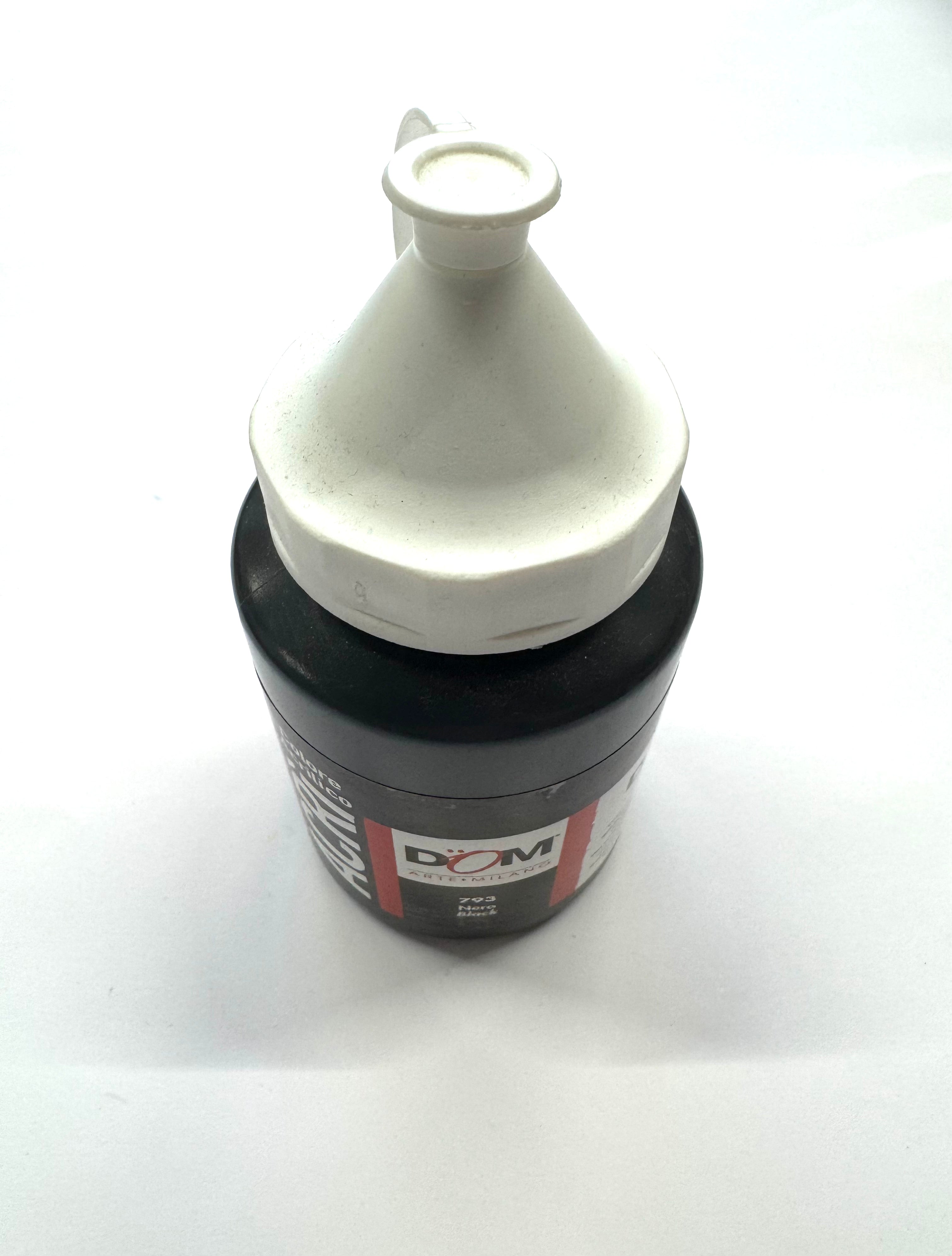 COLORE ACRILICO - FLACONE ML.250 -  NERO