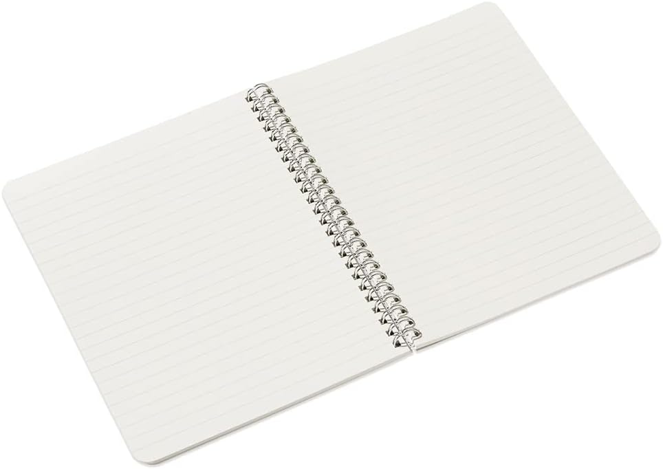 QUADERNO C/SPIRALE ECOQUA A5 1RIG CARTONATO LAMPONE