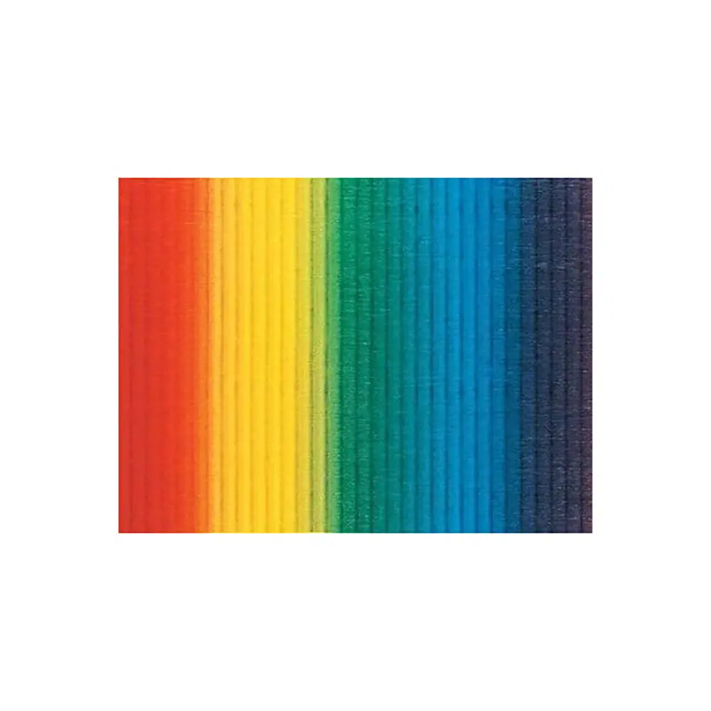 CARTONE ONDULATO DRITTO 50X70 ARCOBALENO