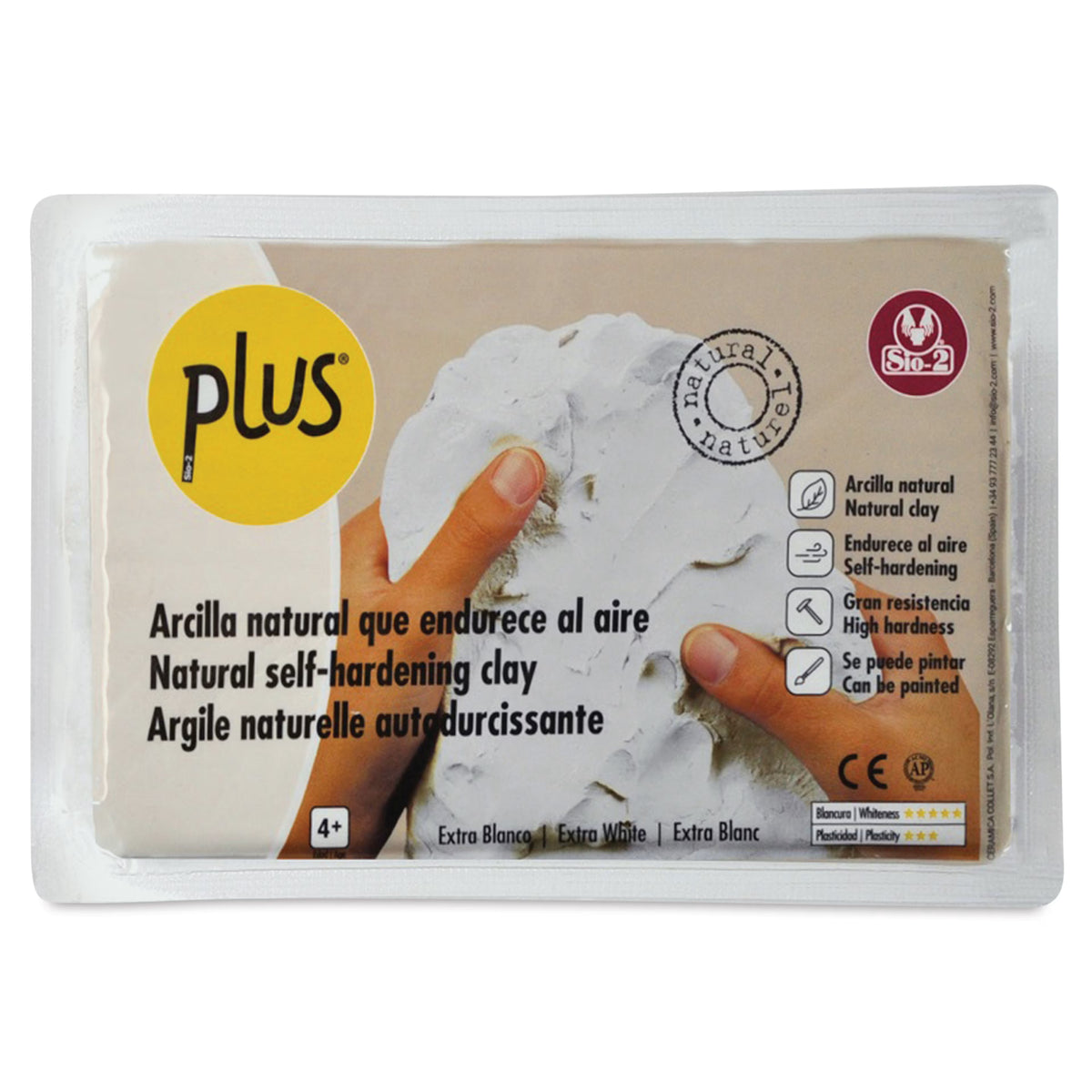 PLUS PASTA PER MODELLARE EXTRA BIANCA Immagine principale del prodotto