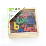 Numeri Magnetiche - Scatola Legno 32 Pezzi
