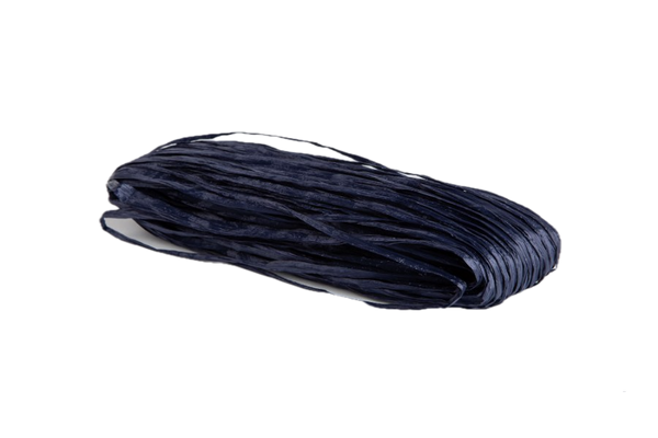 RAFIA NATURALE - PACCHETTO GR.50 - NERO
